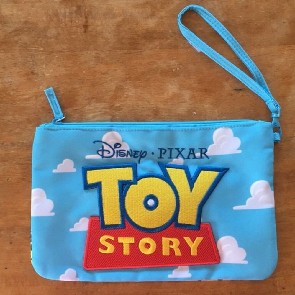 DISNEY x PIXAR Wrist Bag Pouch Purse Bag Toy Story Clutch